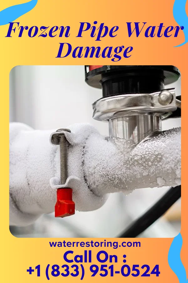 Frozen Pipe Water Damage in Convoy, OH